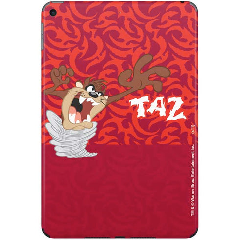 Looney Tunes Tasmanian Devil Swirl iPad Skins
